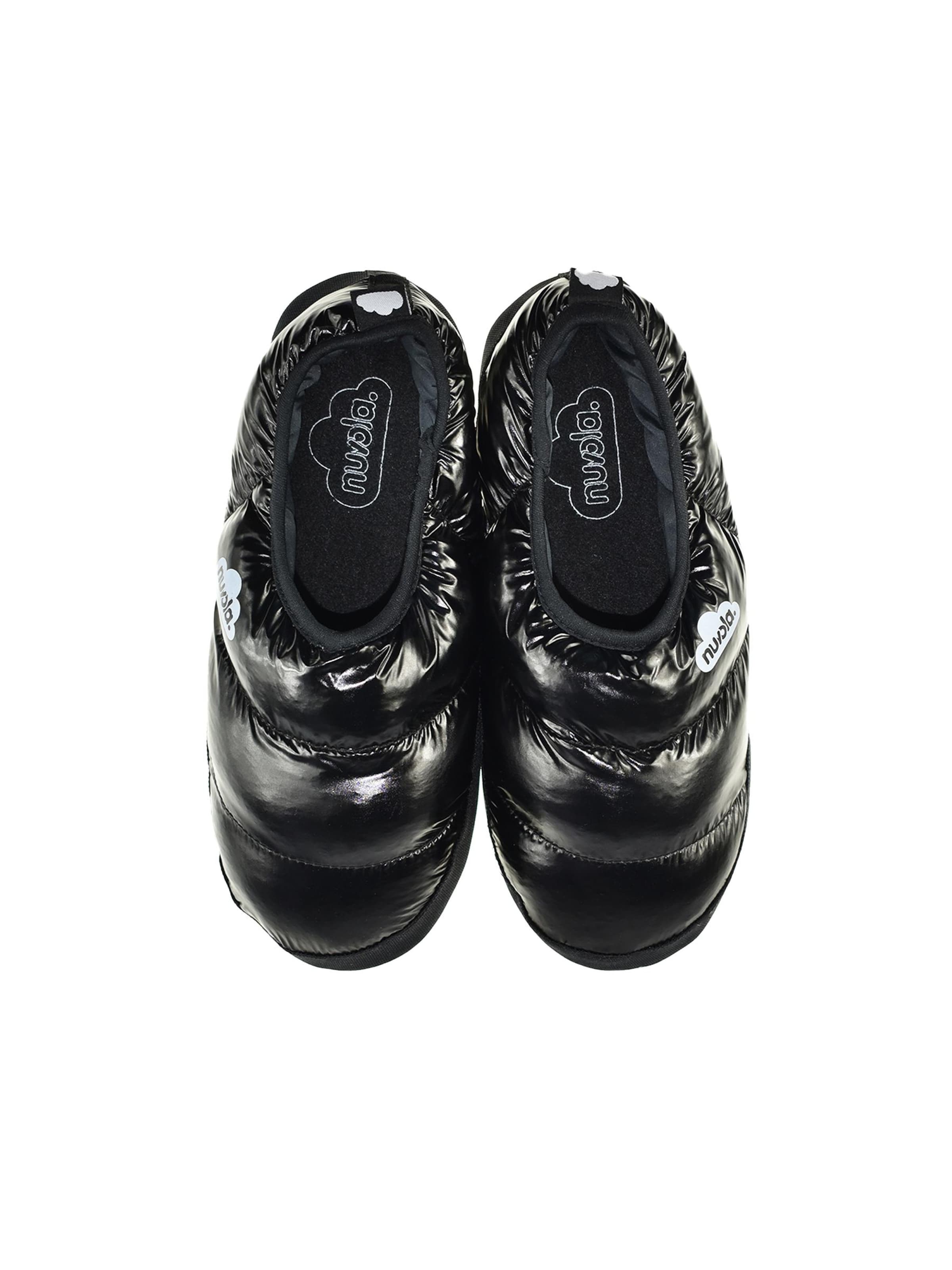 Ciabatta 'Classic Metallic' di Nuvola. in nero