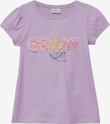 s.Oliver Shirt in Purple: front