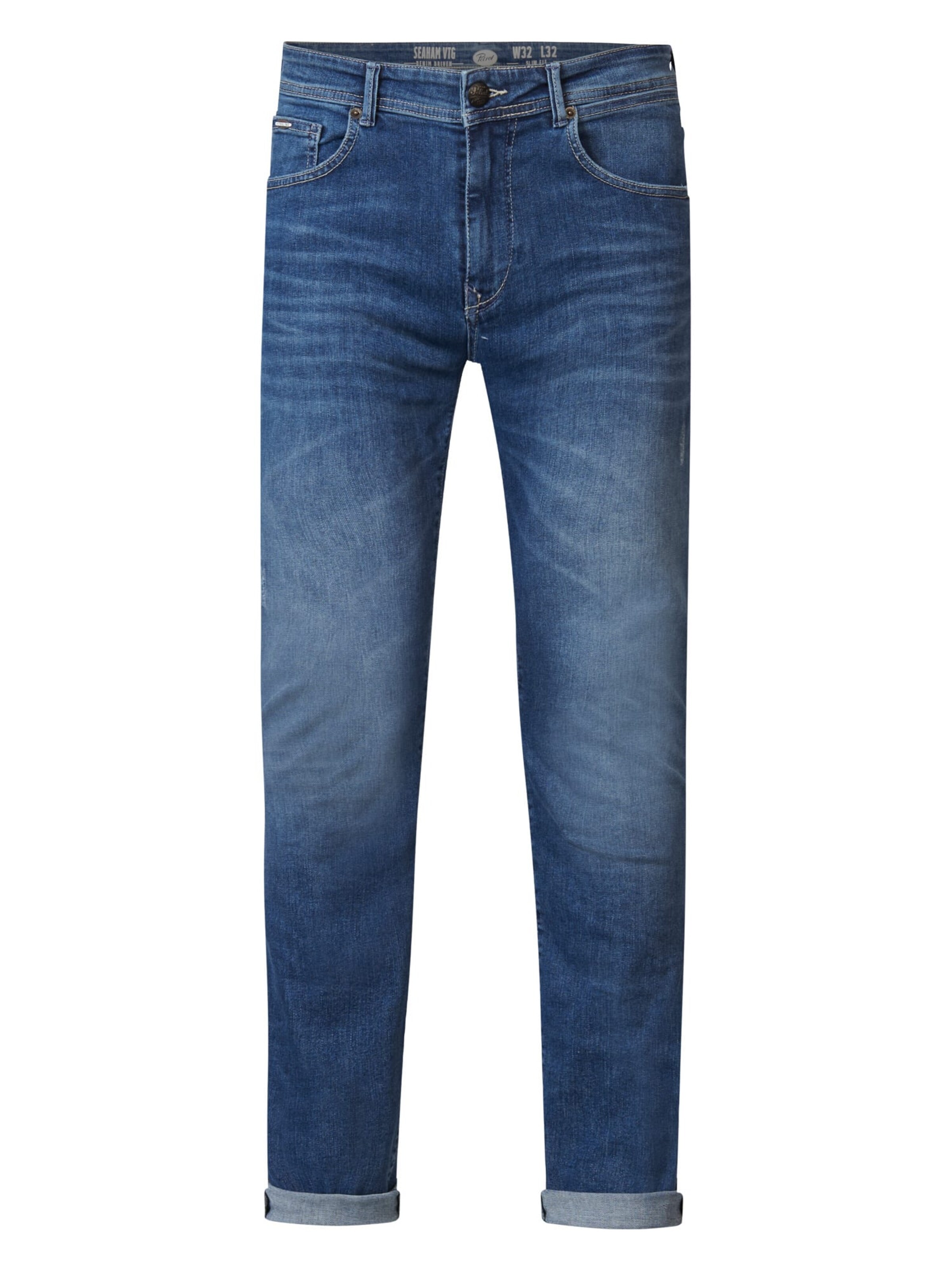 PETROL INDUSTRIES MEN Baggy Jeans 'Seaham VTG' in Blue: front