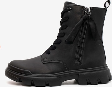 Bottes 'J Junette G' GEOX en noir : devant