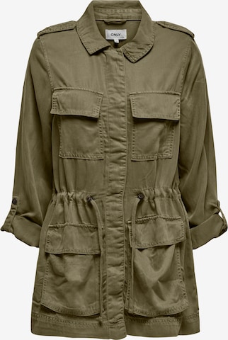 Veste mi-saison 'KENYA' ONLY en vert : devant