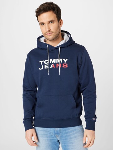 Tommy Jeans Collegepaita värissä sininen: edessä