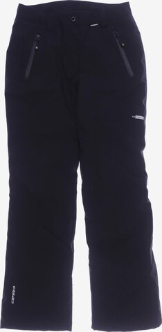 ICEPEAK Pants in S in Black: front