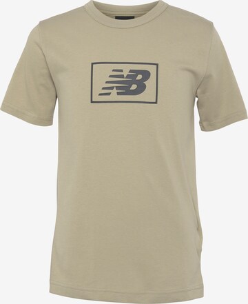 new balance Shirt in Beige: front