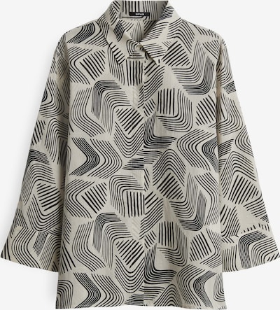 OPUS Bluse 'Fumina move' in creme / schwarz, Produktansicht