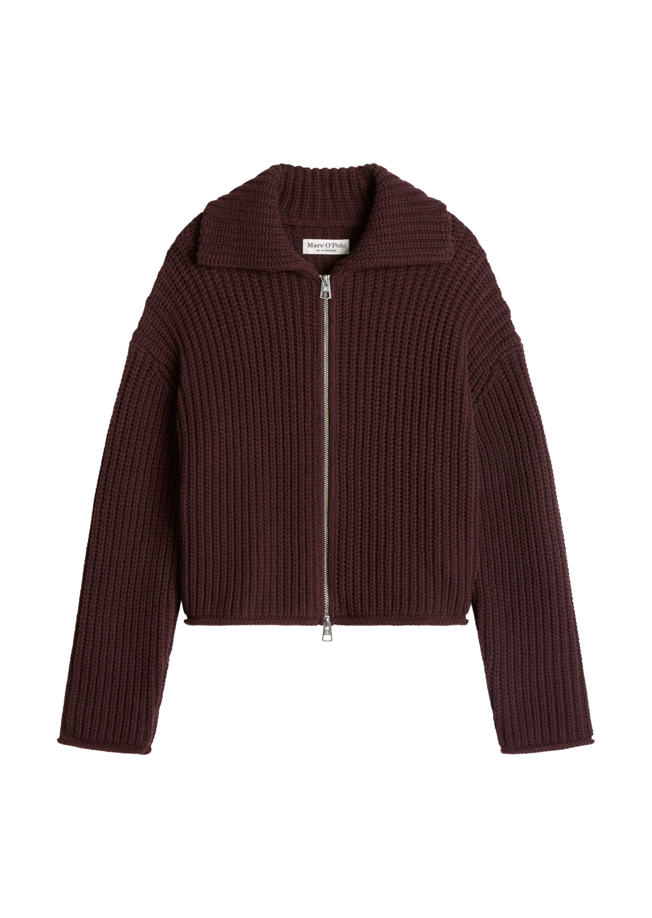 Marc O'Polo Strickjacke in Rot: Vorderseite