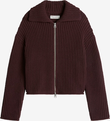 Cardigan Marc O'Polo en rouge : devant