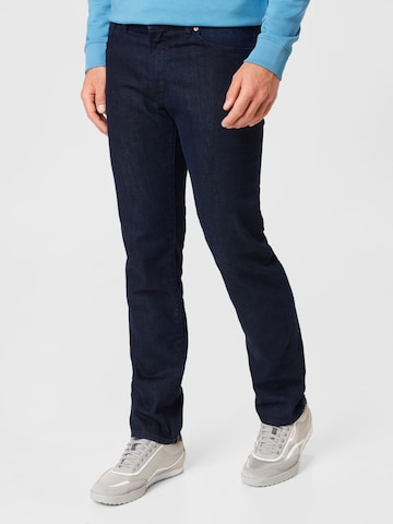 BOSS Orange Regular Jeans 'Maine' in Blauw: voorkant