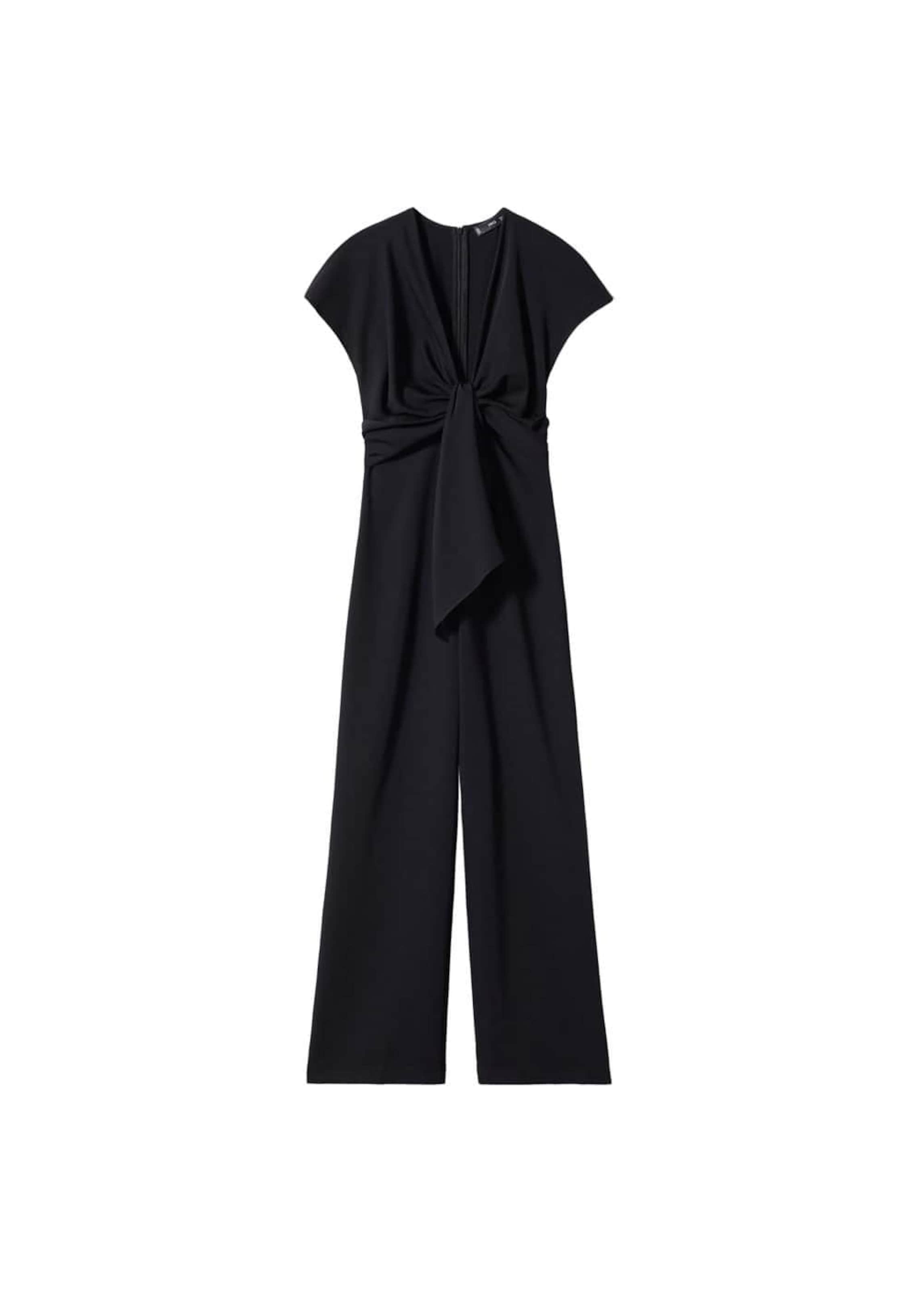 MANGO Jumpsuit 'Cannes' i sort: forside
