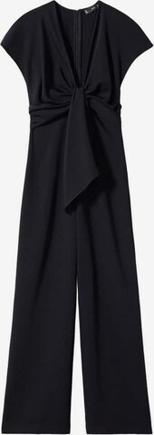 MANGO Jumpsuit 'Cannes' in Zwart: voorkant