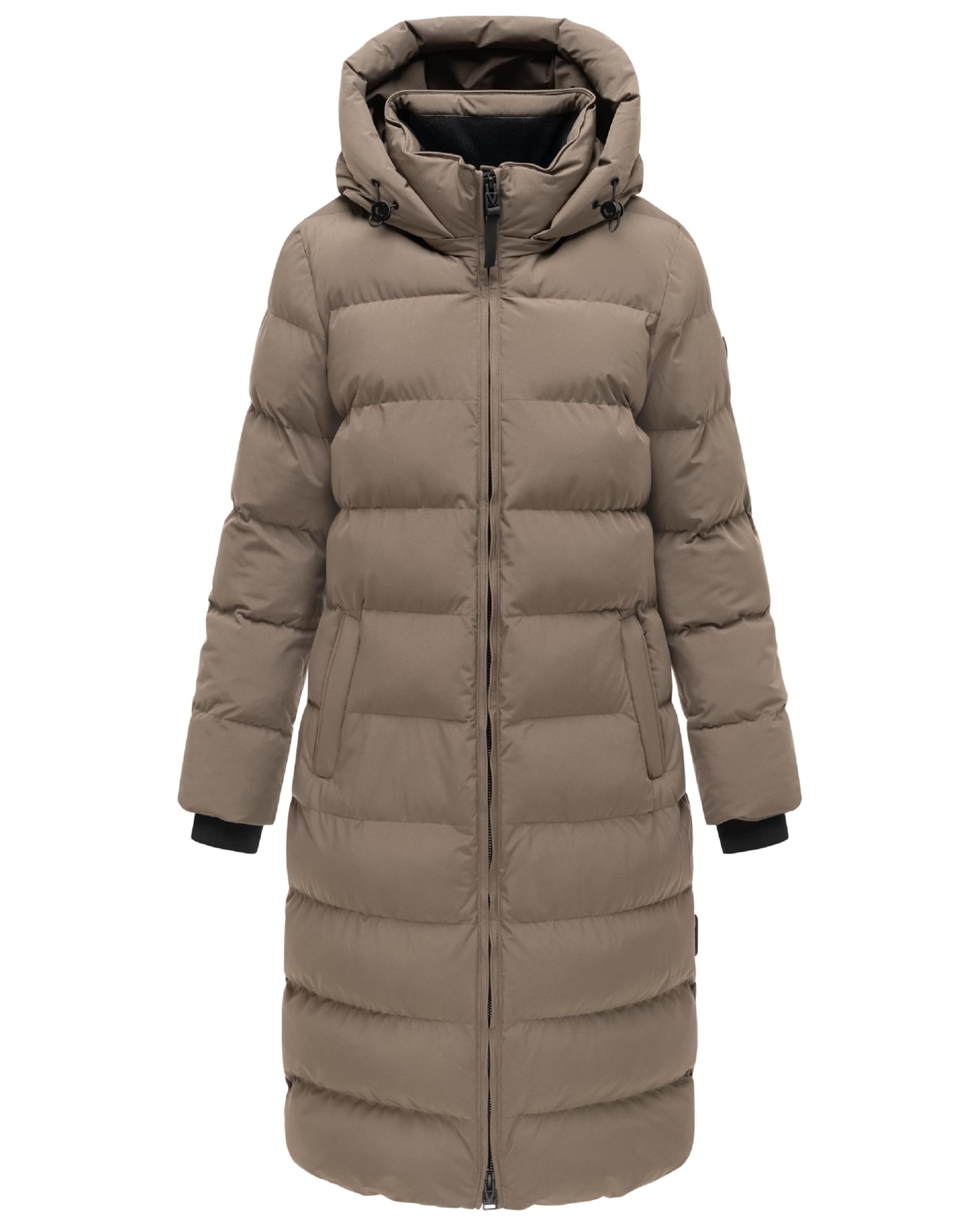 MARIKOO Raincoat 'Harukaa 16' in Brown: front