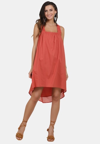 usha FESTIVAL Summer Dress in Red