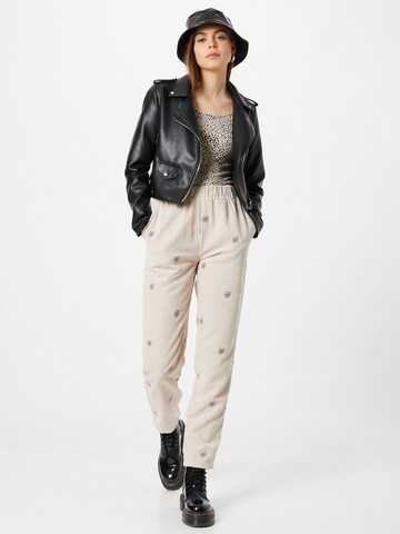 Regular Pantalon Daisy Street en beige