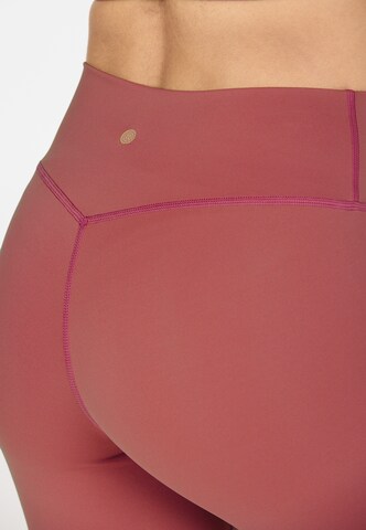 Athlecia Skinny Sportbroek 'Luxe' in Rood