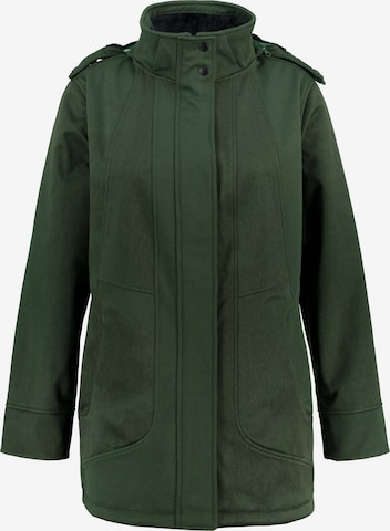 Ulla Popken Performance Jacket in Green: front