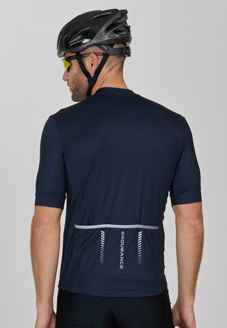 ENDURANCE Fahrradtrikot 'Dennis' in Schwarz