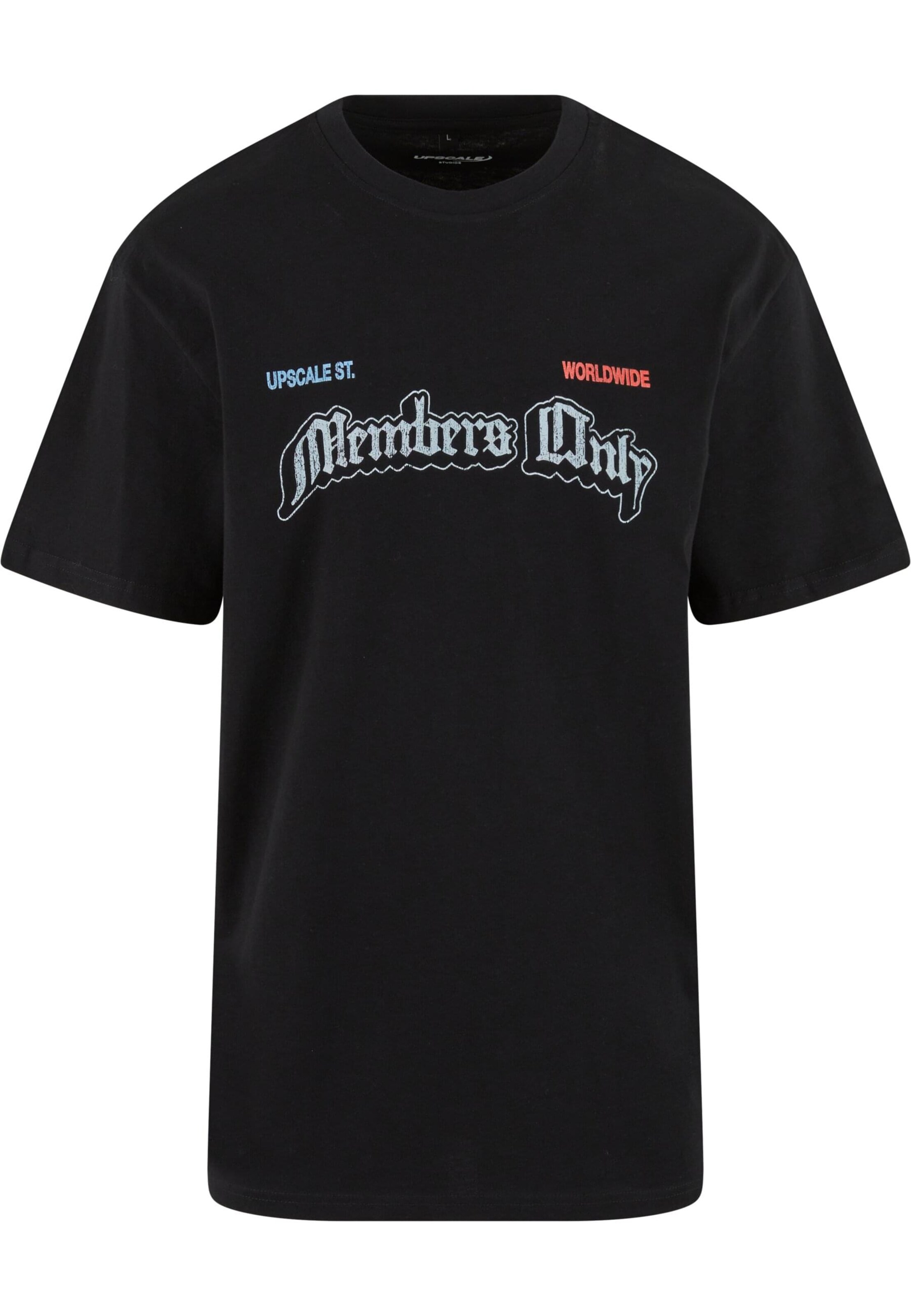 MT Upscale Shirt 'Only Members' in Black: front