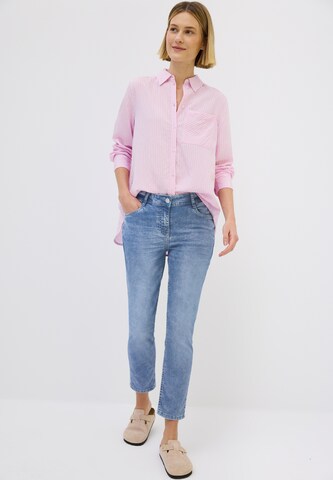 CECIL Slimfit Jeans in Blau