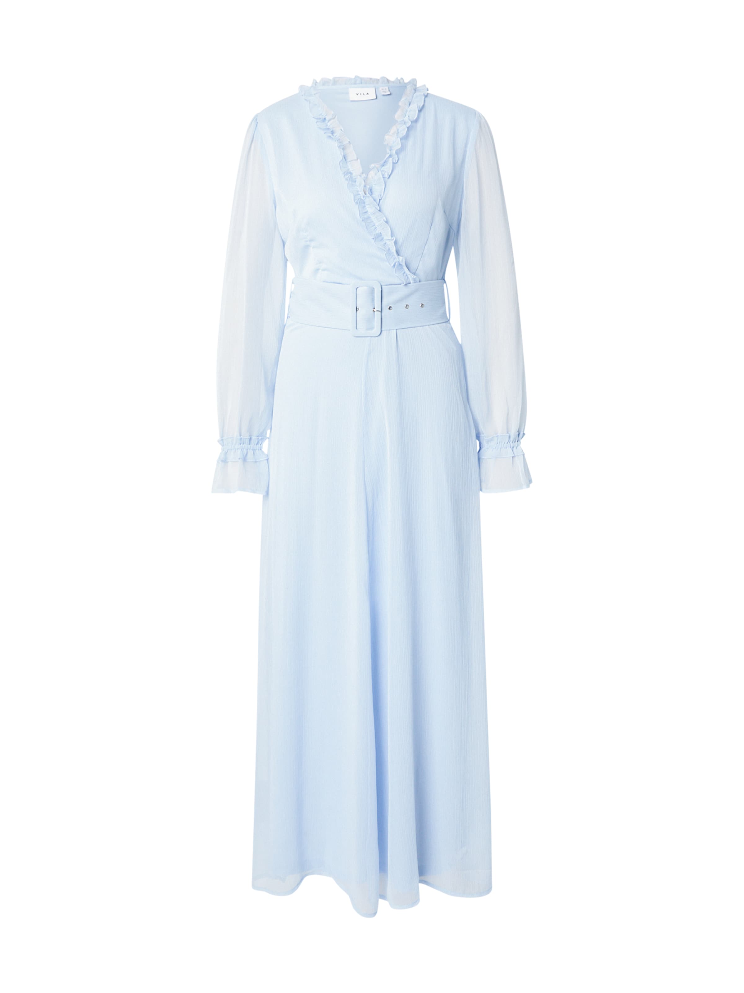 VILA - Vestido de noche 'VIEMMA' en azul: frente