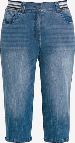 Ulla Popken Skinny Jeans 'Sophie' in Blauw: voorkant