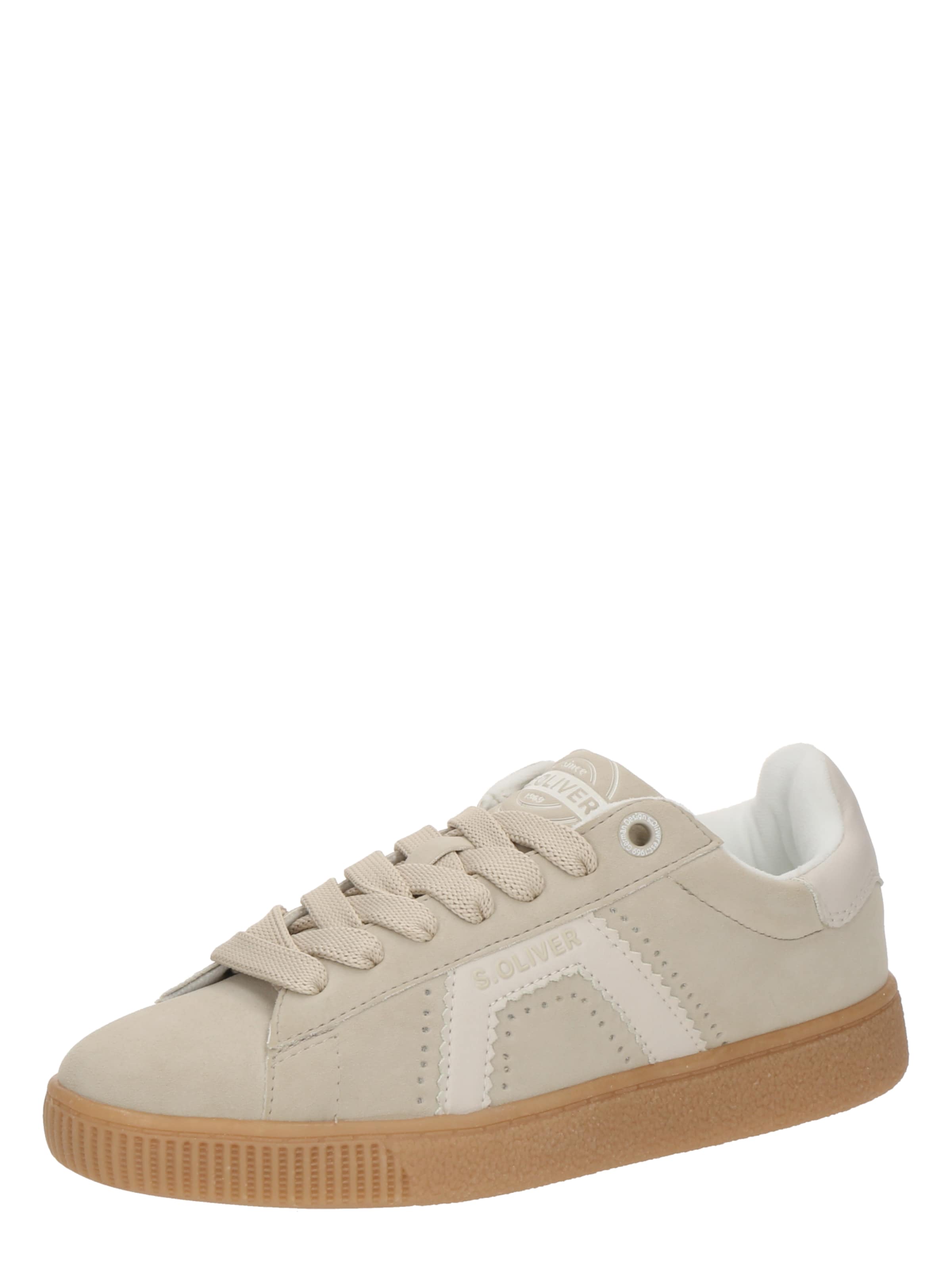 s.Oliver Platform trainers in Beige: front