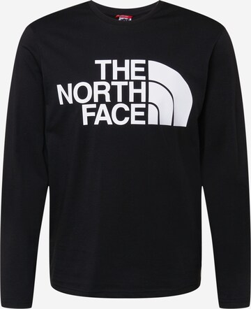 THE NORTH FACE Shirt in Zwart: voorkant