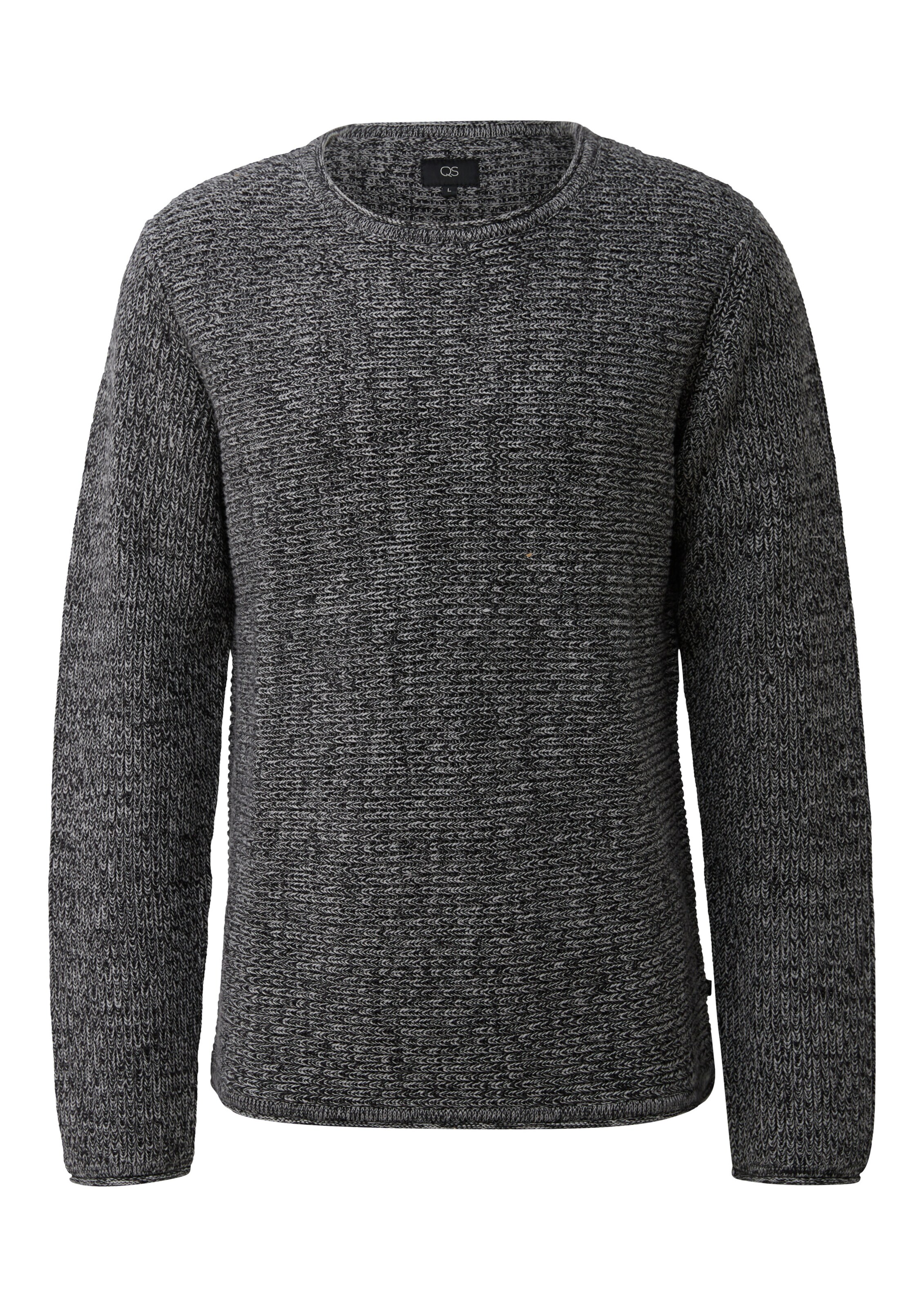QS Pullover in Grau: Vorderseite