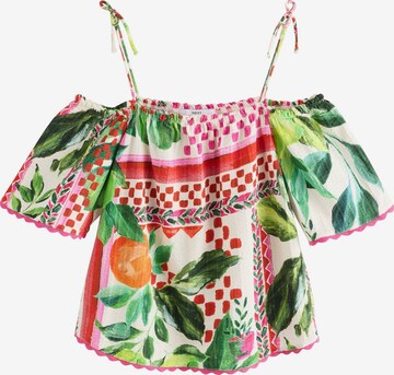 Next Блузка в Белый: спереди