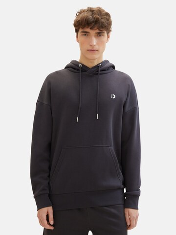 TOM TAILOR DENIM Sweatshirt in Grijs: voorkant