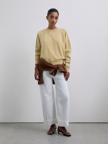 Scalpers Bluzka sportowa ' ' w kolorze żółty: przód