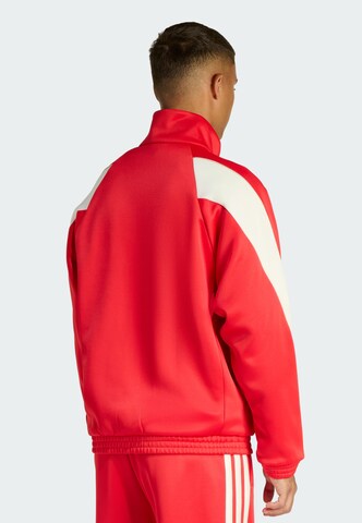 ADIDAS SPORTSWEAR Sportsweatjacke in Rot