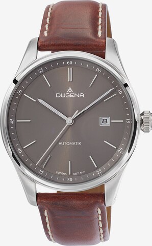 DUGENA Analog Watch in Brown: front