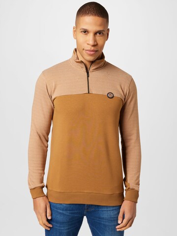 Gabbiano - Sweatshirt em bege: frente