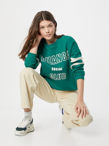 Sweat-shirt 'STEEVE' Bizance Paris en vert