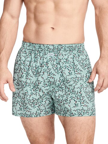 JOCKEY Boxer shorts 'Everyday Check Woven Boxer' in Green: front