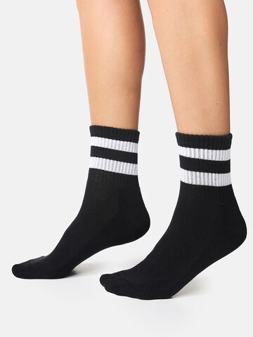 Nur Die Athletic Socks ' Kurzsocken ' in Grey