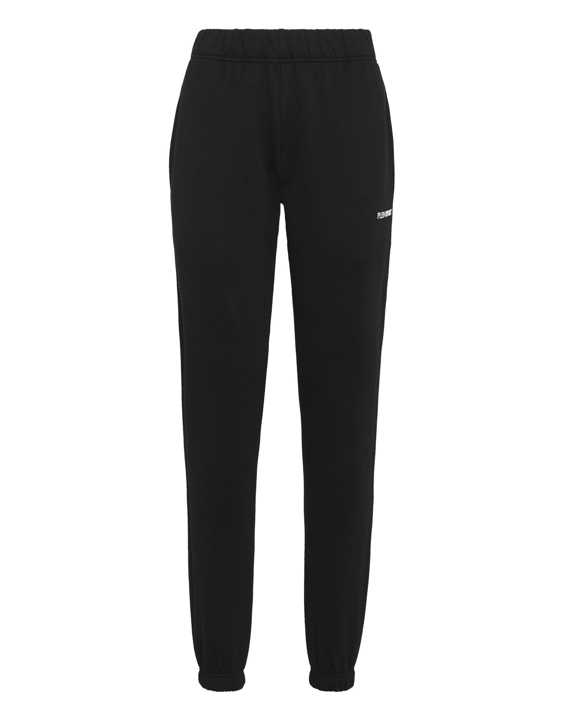 Plein Sport - Pantalón en negro: frente