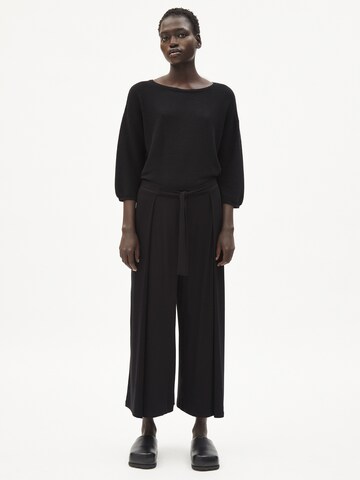 ARMEDANGELS Wide leg Pants 'Karolina' in Black