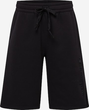 regular Pantaloni di Champion Authentic Athletic Apparel in nero: frontale