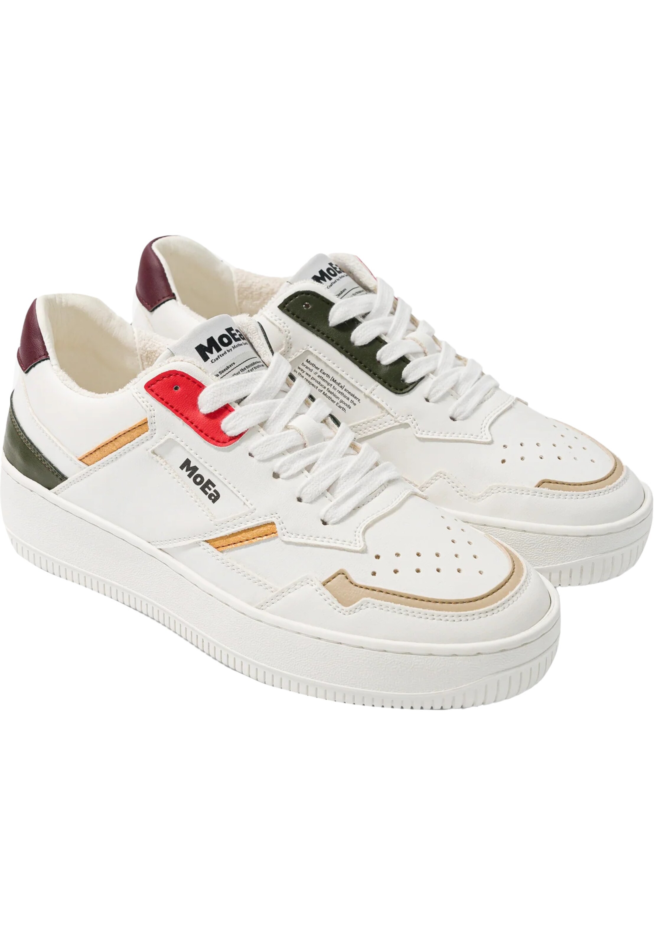 Sneaker bassa 'Gen1 - All In' di MoEa in bianco
