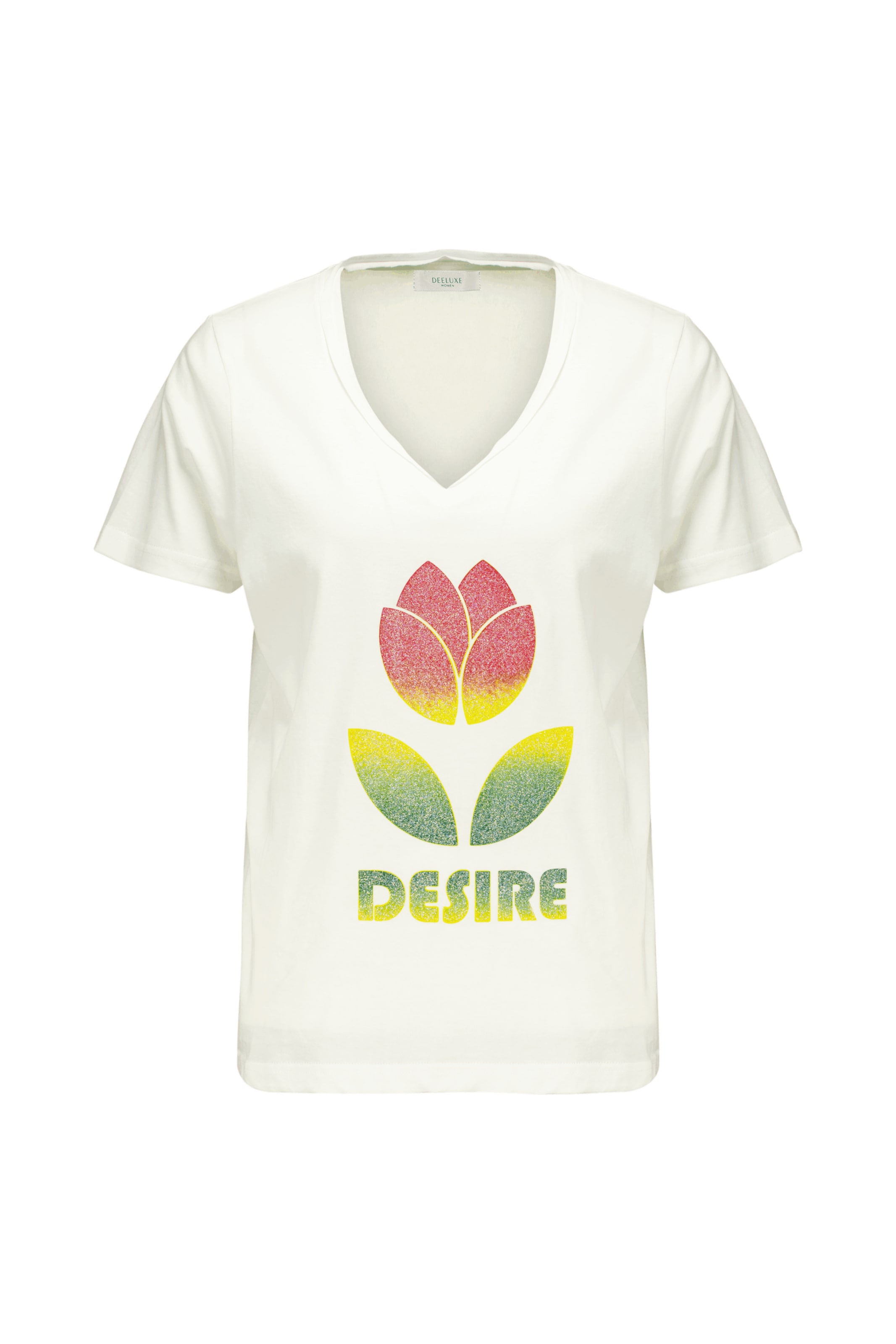Deeluxe Shirt 'Desire' in Wit: voorkant