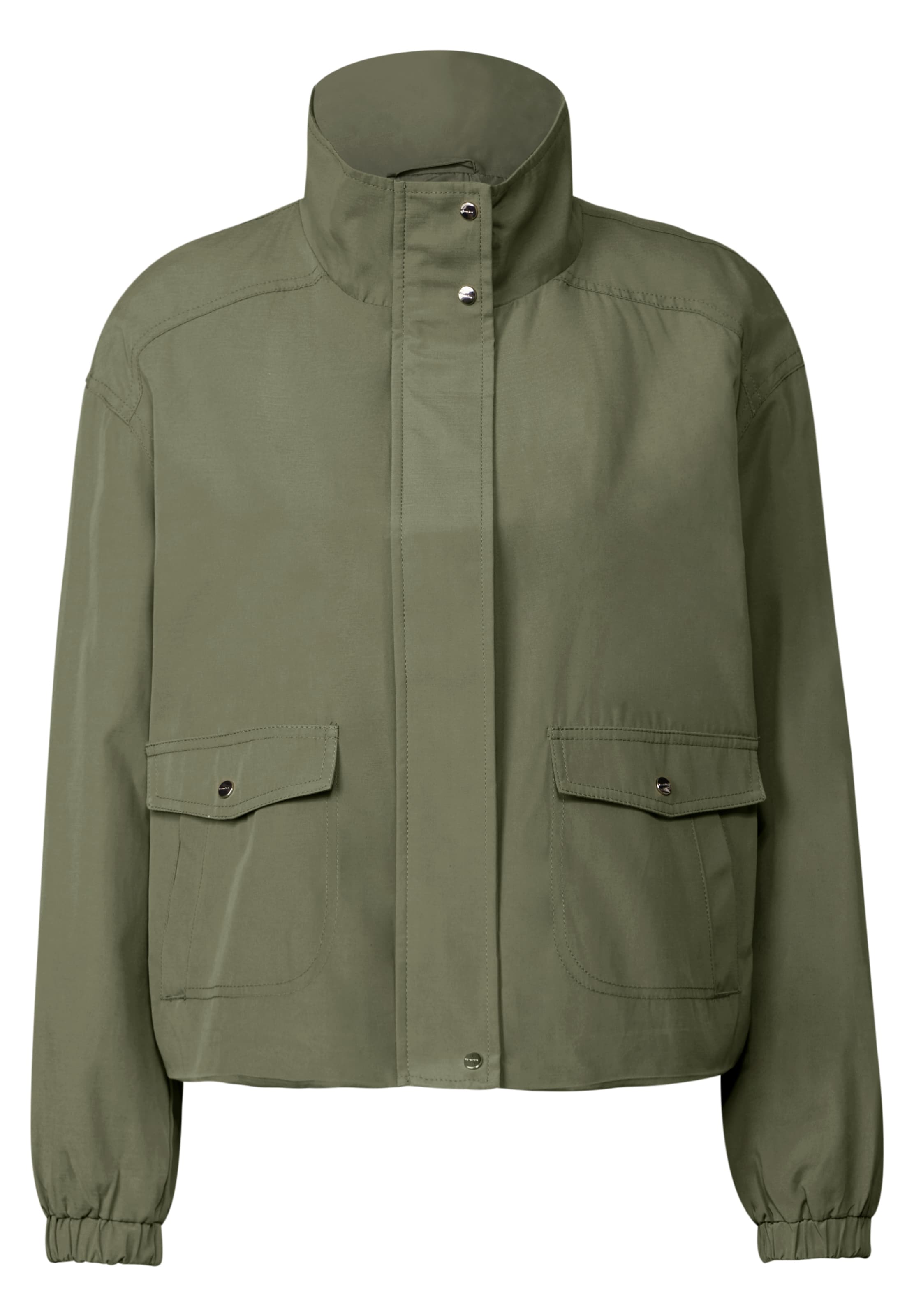 STREET ONE Between-Season Jacket in Green: front