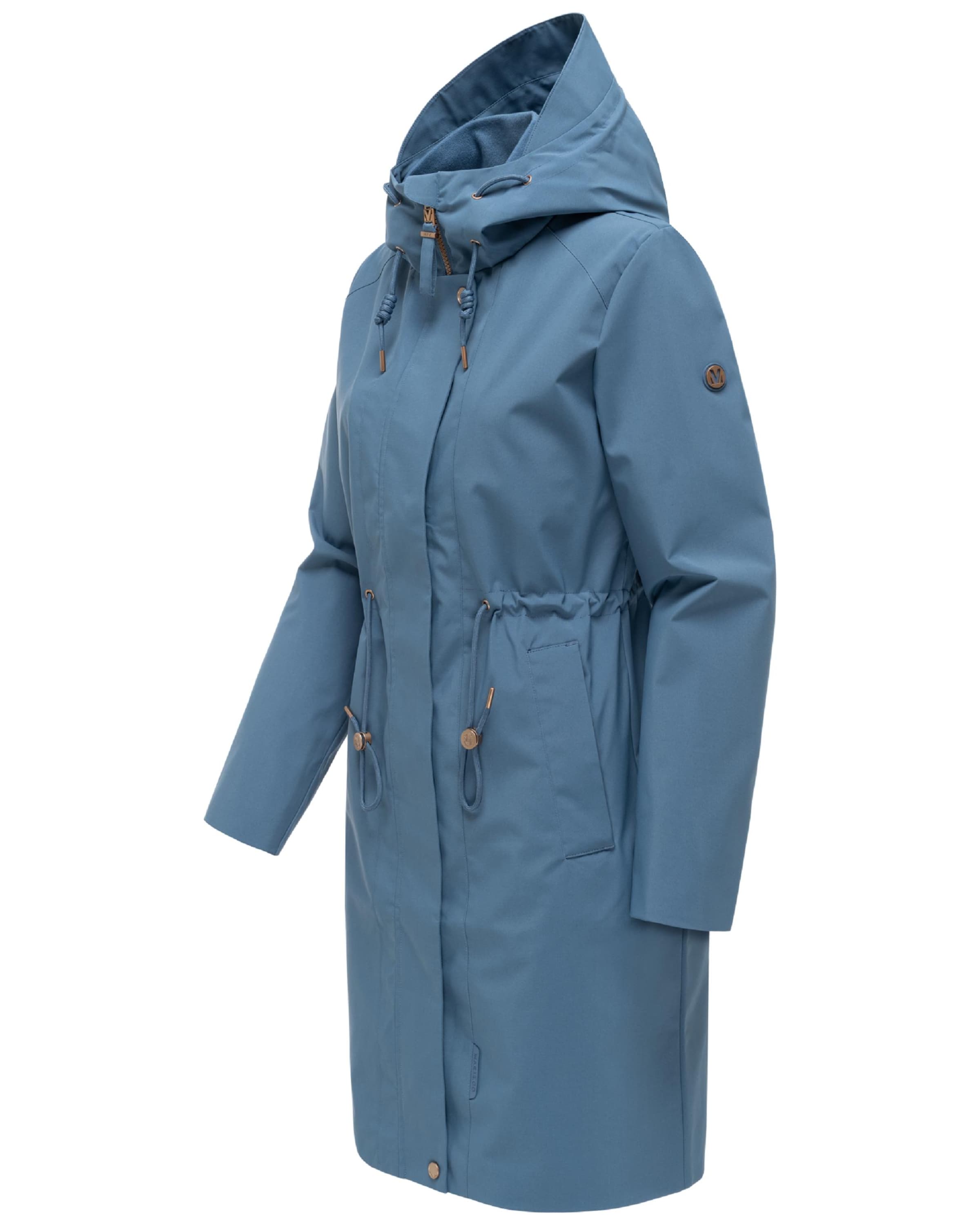 Parka mi-saison 'Zilandaa 16' MARIKOO en bleu