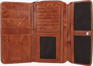 mano Wallet 'Donna Aurona' in Brown