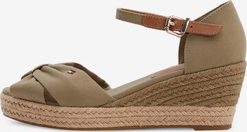 Sandales TOMMY HILFIGER en beige : devant