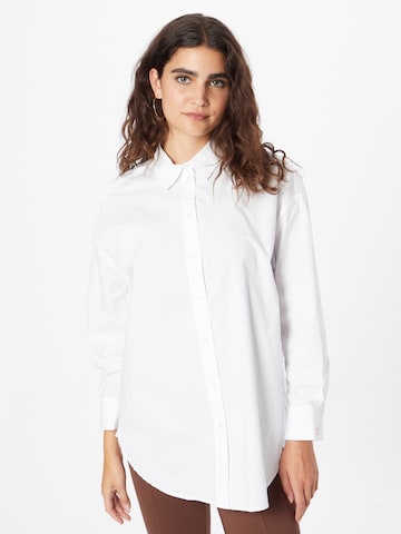 OUI Blouse in Wit: voorkant