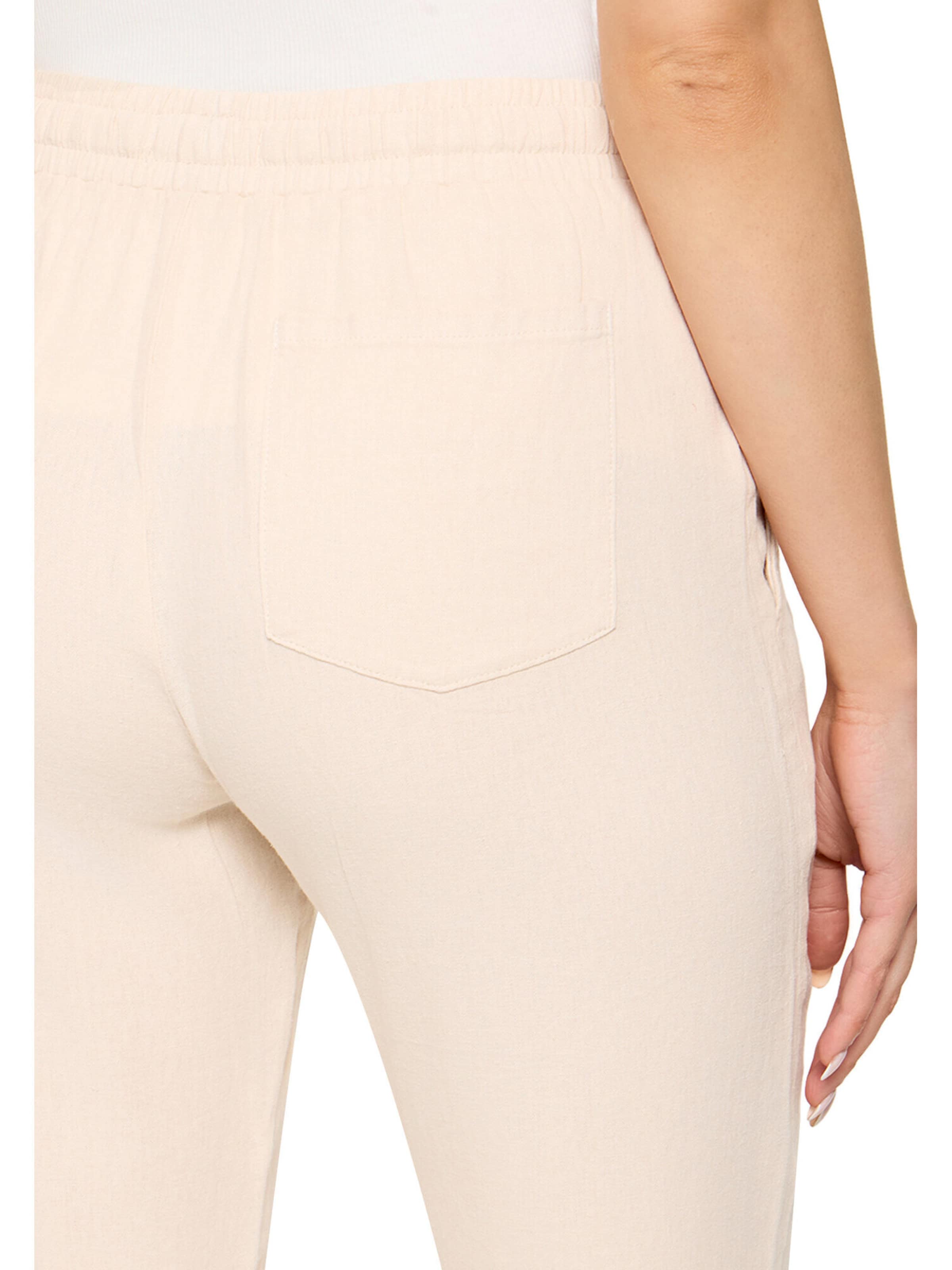 Loosefit Pantalon Cartoon en beige