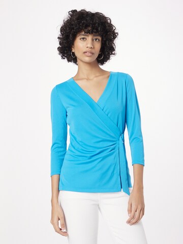 Lauren Ralph Lauren - Blusa 'JAINAB' en azul: frente