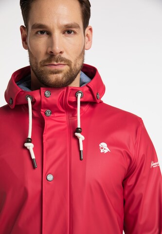 Schmuddelwedda Between-Season Jacket in Red