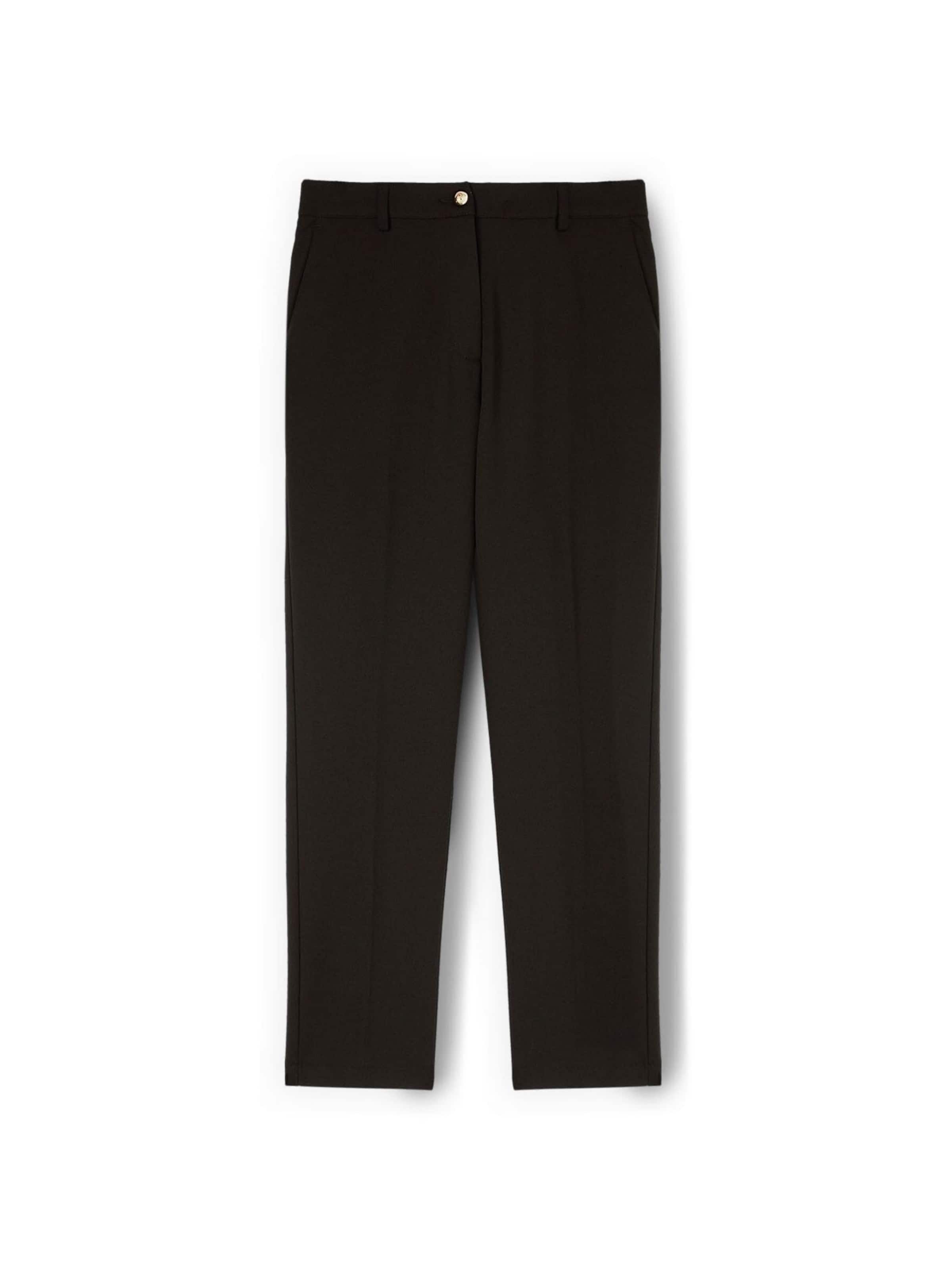 Loosefit Pantalon MOTIVI en noir : devant